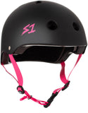 Lifer Helmet - Black with Coloured Straps
